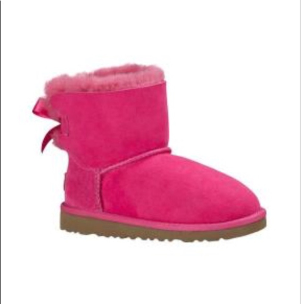 Children's UGG Mini Bailey Bow Little Kids Cerise